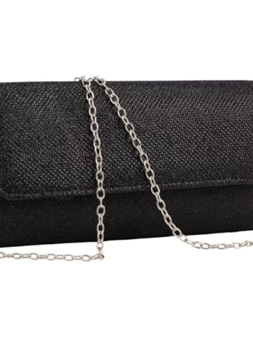 Envelope Clutch Purse with Detachable Chain Women Evening Handbag